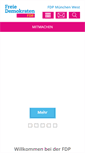 Mobile Screenshot of fdp-muenchen-west.de